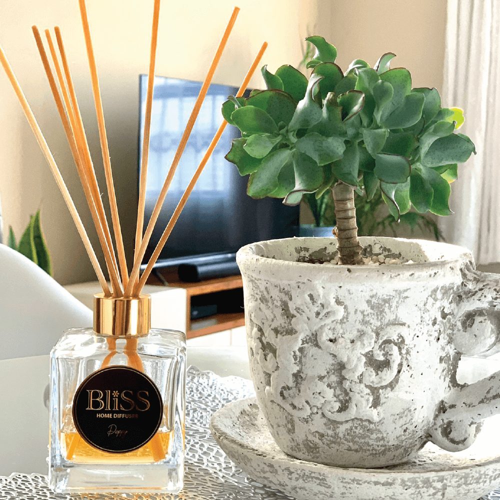 Poppy reed diffuser by Bliss Home