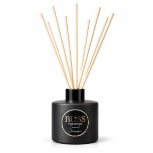 Bliss Caramel Champagne reed diffuser